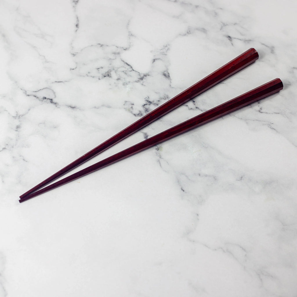Miyama Octagon Chopsticks 104 | Benishitan