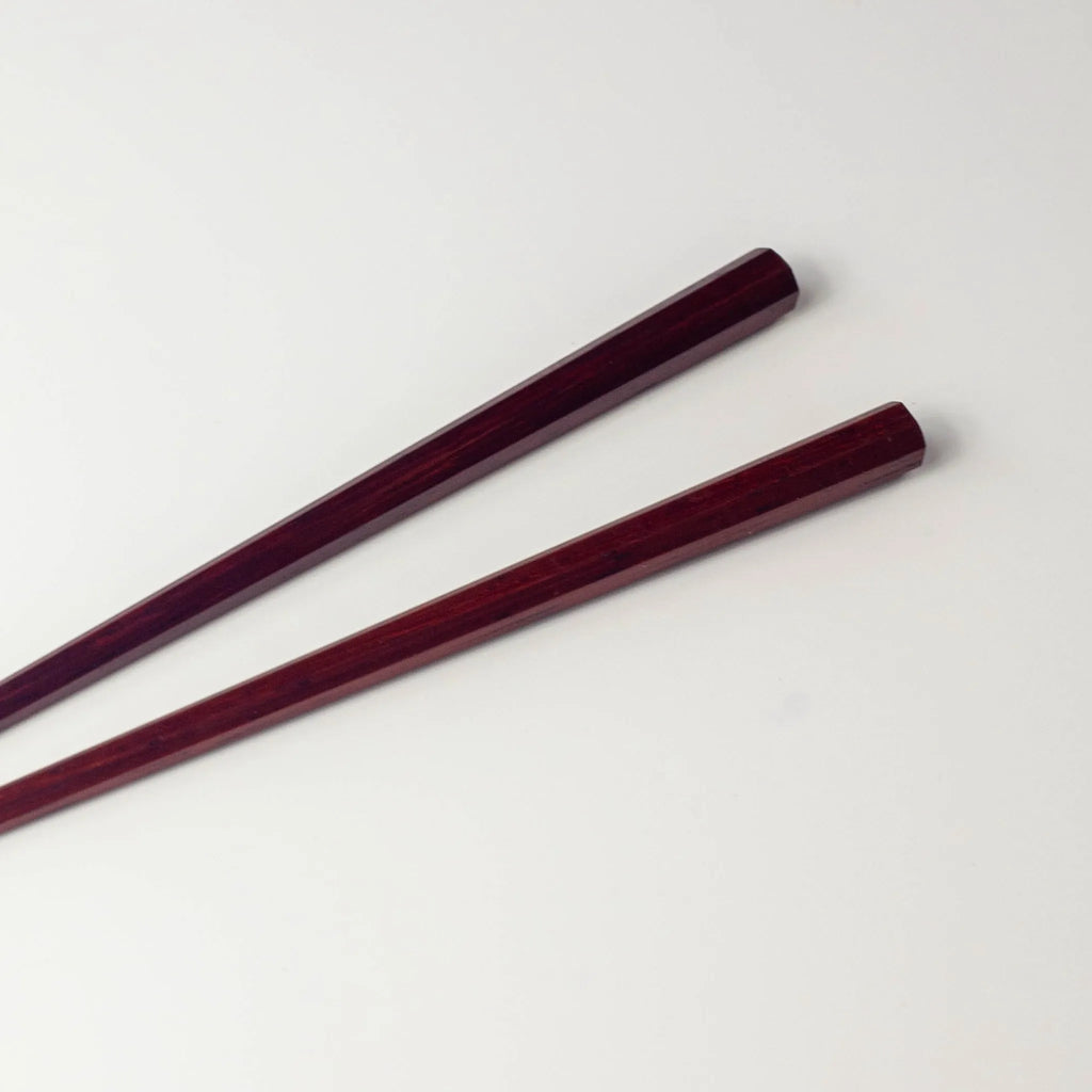 Miyama Octagon Chopsticks 98 | Benishitan