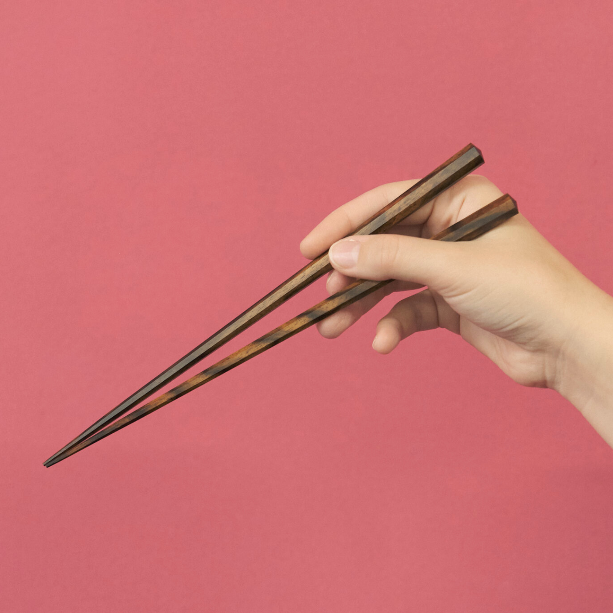 Miyama Octagon Chopsticks 116 | Benishitan