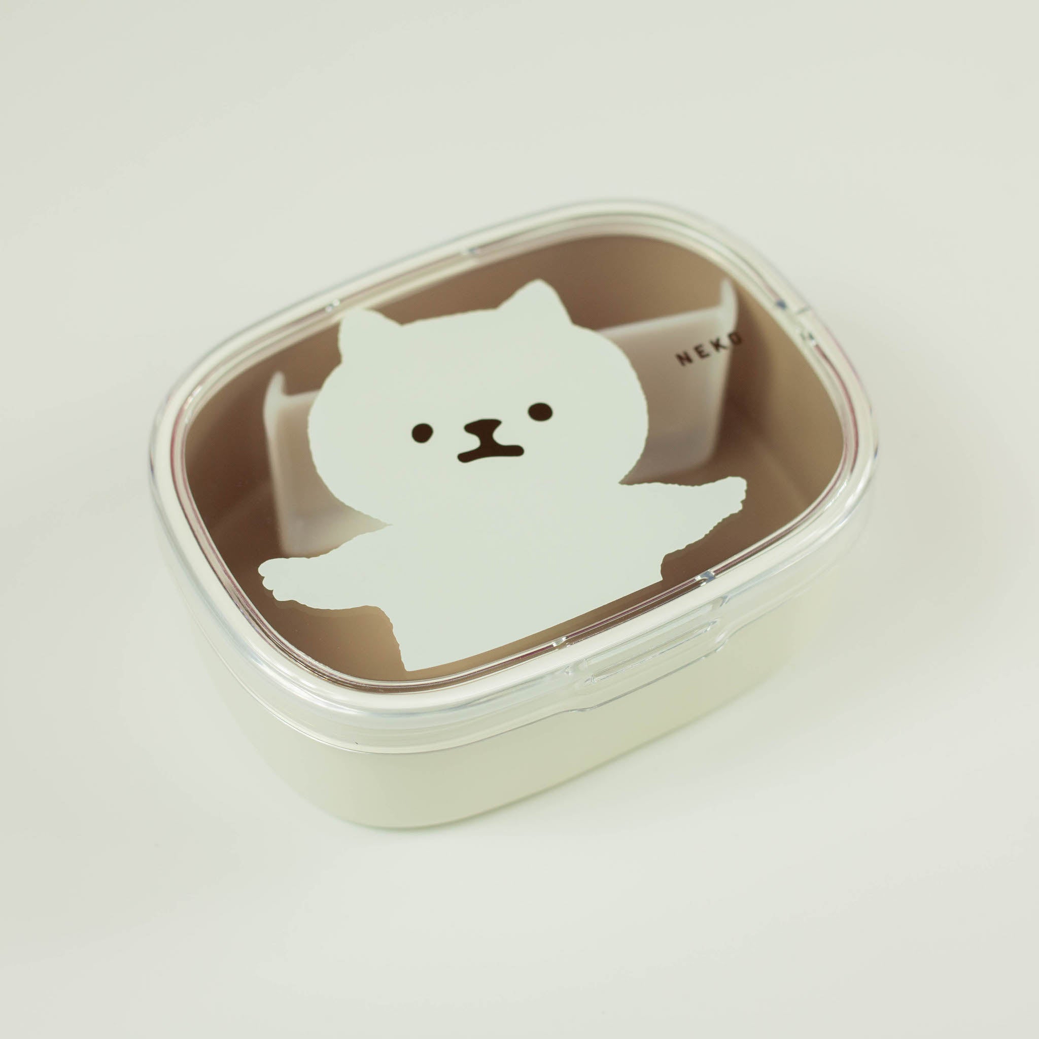 Caja Bento Animal Friends 600 ml | Neko (Gato)*