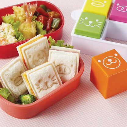 Animal Cube Sandwich Stamps