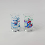 Doraemon & Perman Glas-Set