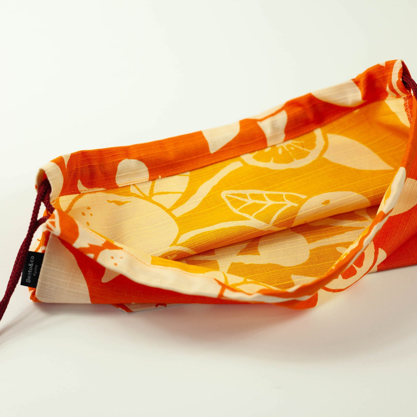 Original Furoshiki große Tasche | Daidai (Orange)