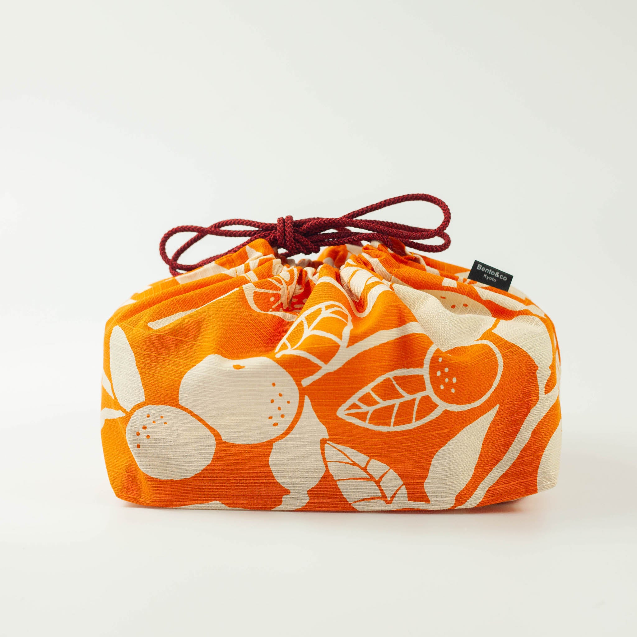 Stripe Furoshiki Wrapping Cloth Strawberry Bag 27in | JAPAN KUTANI SHOP