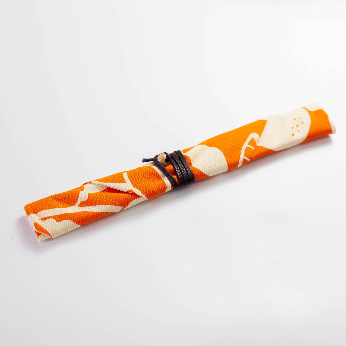 Estuche para palillos Furoshiki original | Daidai (naranja)