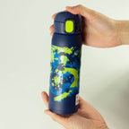 Botella de agua Zojirushi de acero inoxidable a prueba de fugas (480 ml)