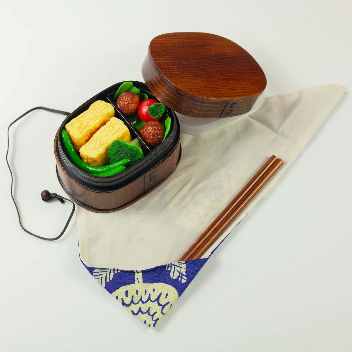 Original Bento-Paket | Chrysanthemenblau