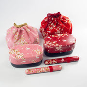 Paquete Bento Conejo Sakura | Rojo 