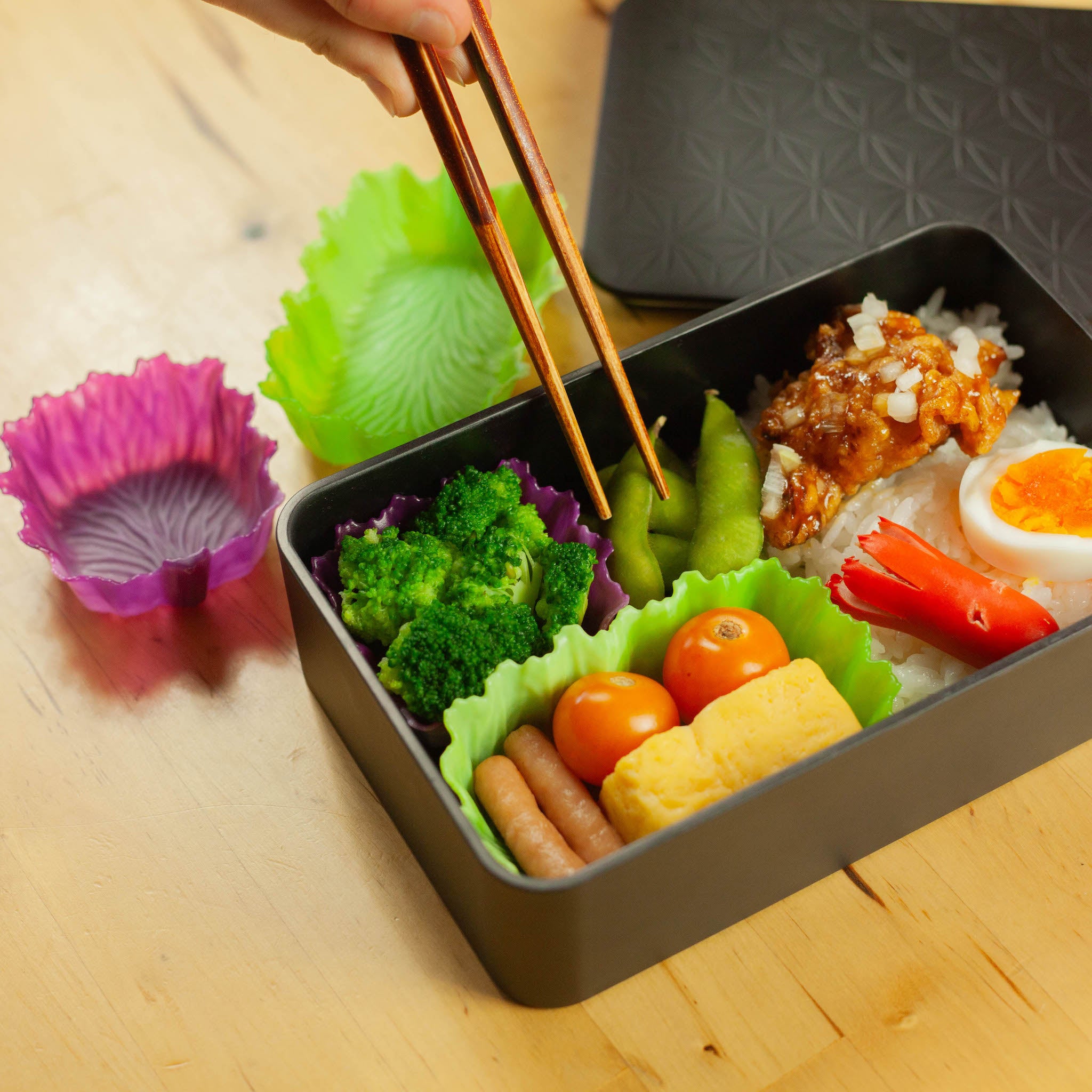 Green Veggie Cups | Square