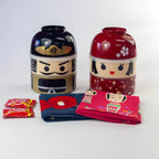 Valentine's Kokeshi Bento Bundle
