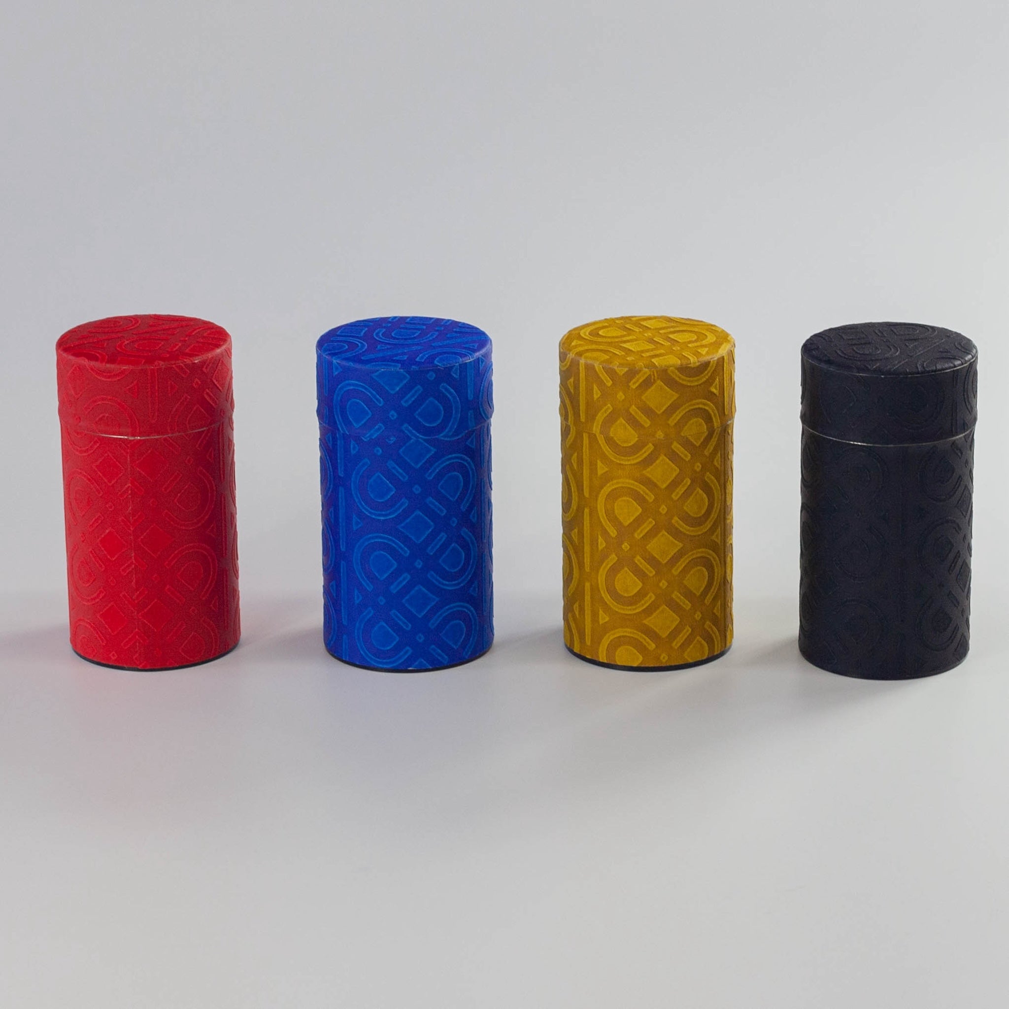 Embossed Washi Tea Canister