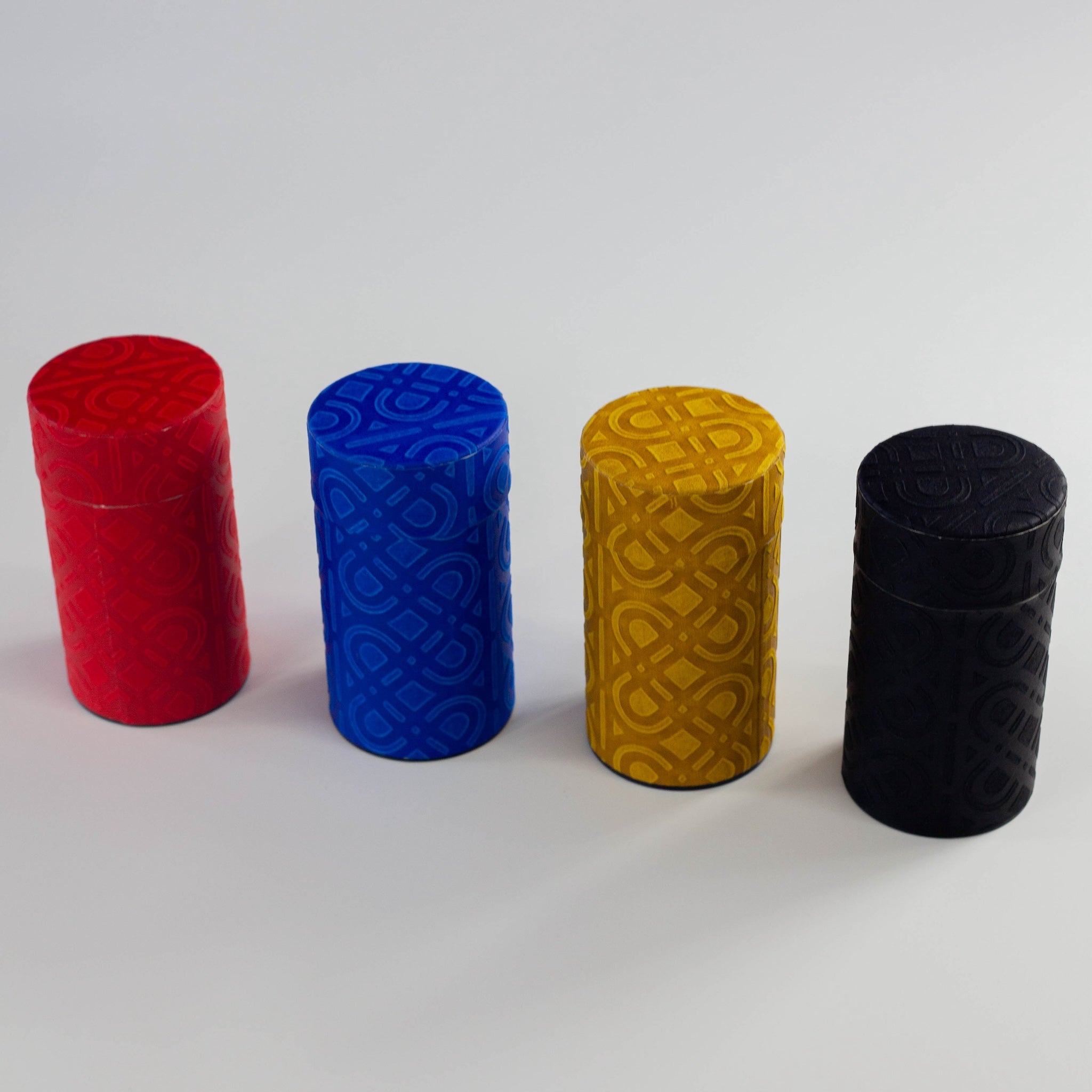 Embossed Washi Tea Canister