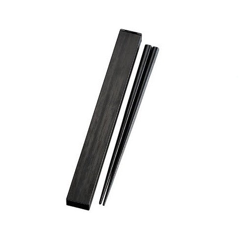 Palillos de aspecto natural | Negros (22,5 cm)