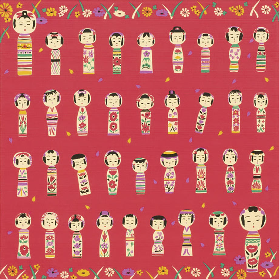 Kokeshi Furoshiki 50cm