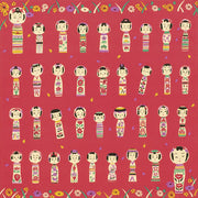 Kokeshi Furoshiki 50cm