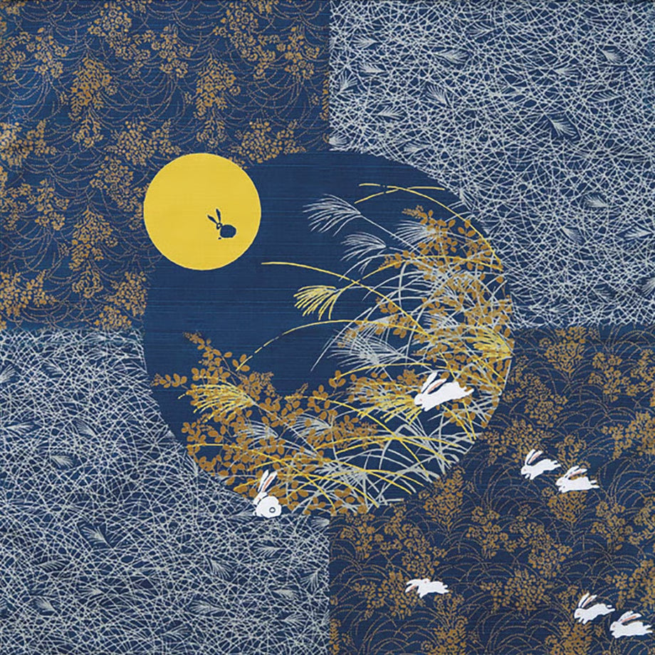 Tsukimi Usagi Furoshiki 50cm