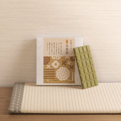 Chocolates de té verde japonés