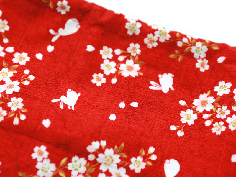 Paquete Bento Conejo Sakura | Rojo 