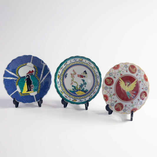 Tezuka Osamu Kutani Ware Plate