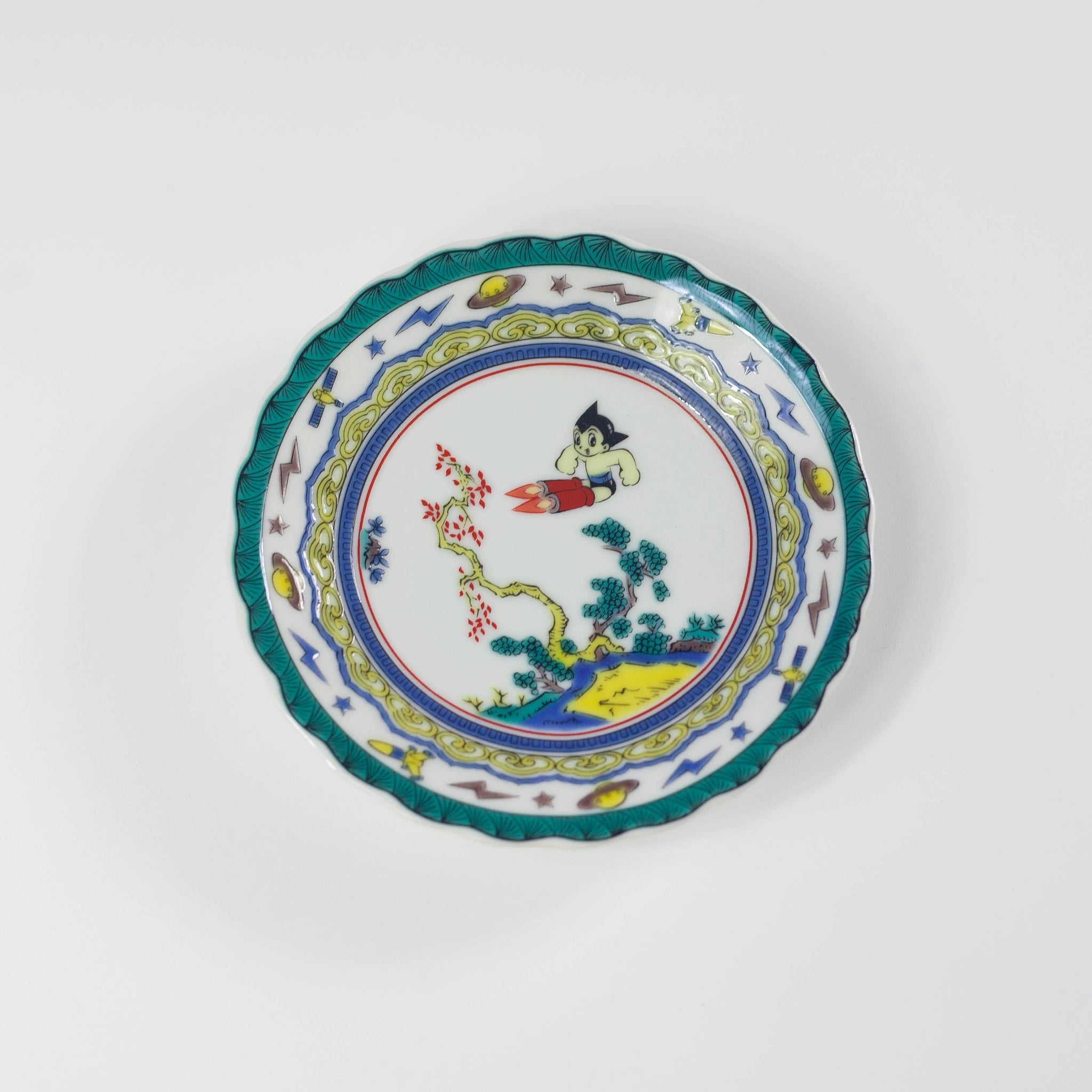 Tezuka Osamu Kutani Ware Plate