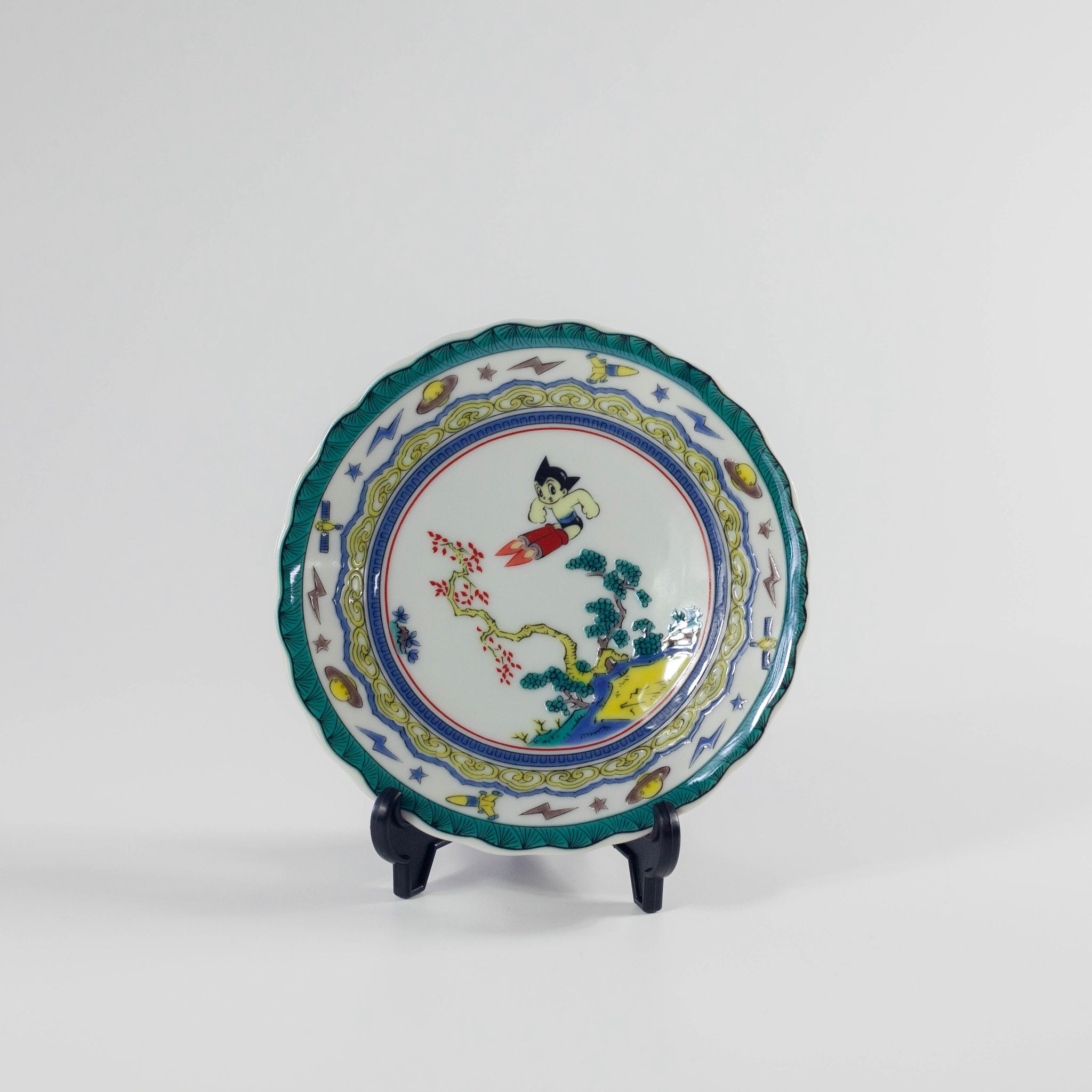 Tezuka Osamu Kutani Ware Plate