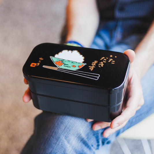 2 Tier Lunch Box Bento Box Avec Sac Lunch & Couverts, Botes Lunch Bento  Avec Compartiments Rglables Pour Adultes Et Enfants, Bote Lunch Portable Ta