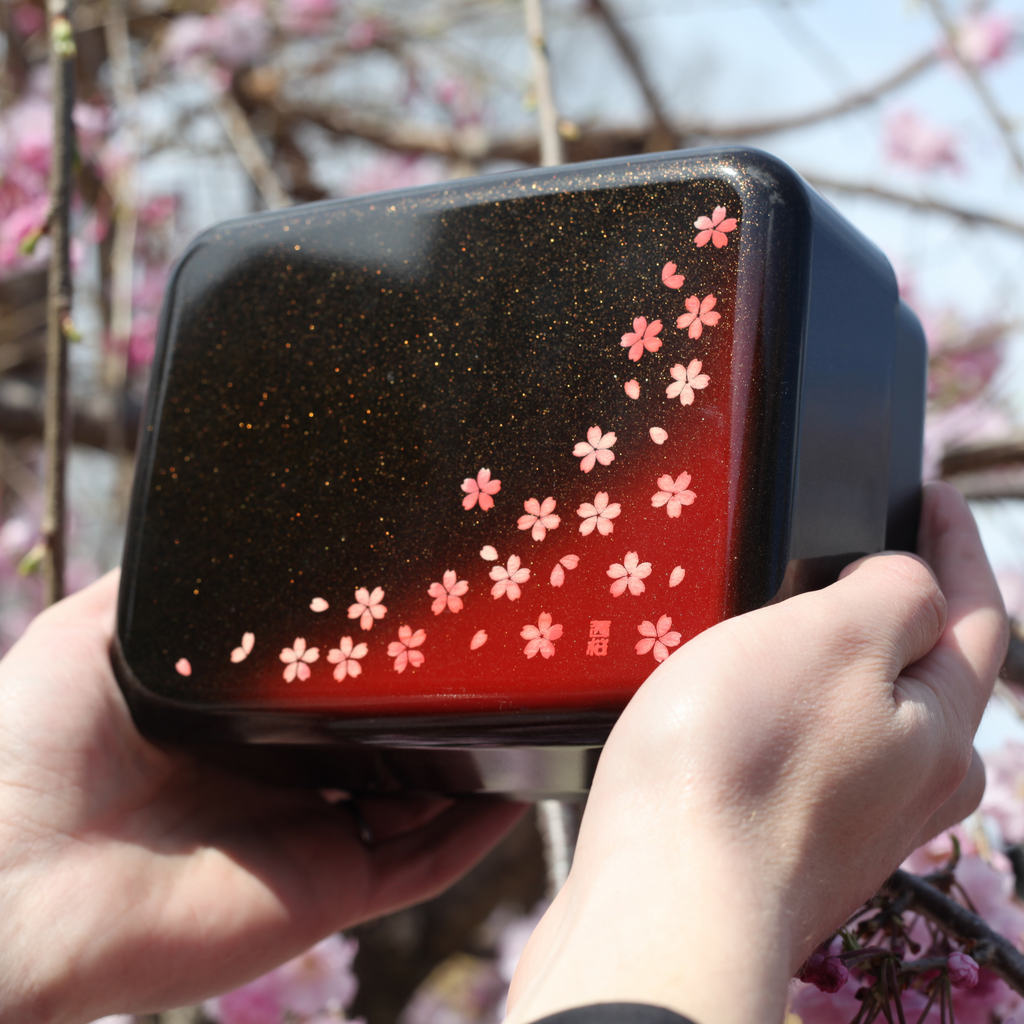 Caja Big Bento Pétalos de Sakura 1300 mL