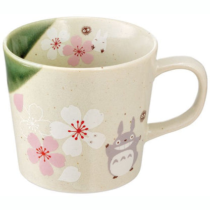 Totoro Mino Yaki Sakura Mug Cup