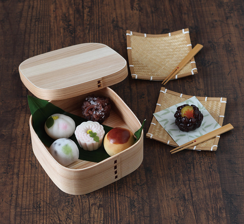 Cedar Magewappa | Square by Yamaki - Bento&co Japanese Bento Lunch Boxes and Kitchenware Specialists