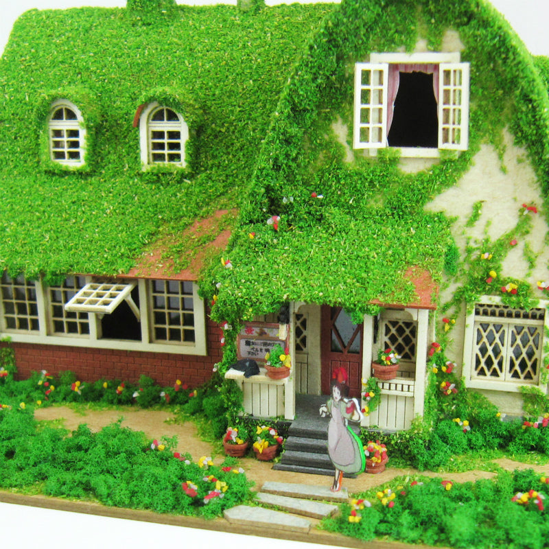 Ghibli Miniatuart | Kiki's Delivery Service : Okino's House (Large)