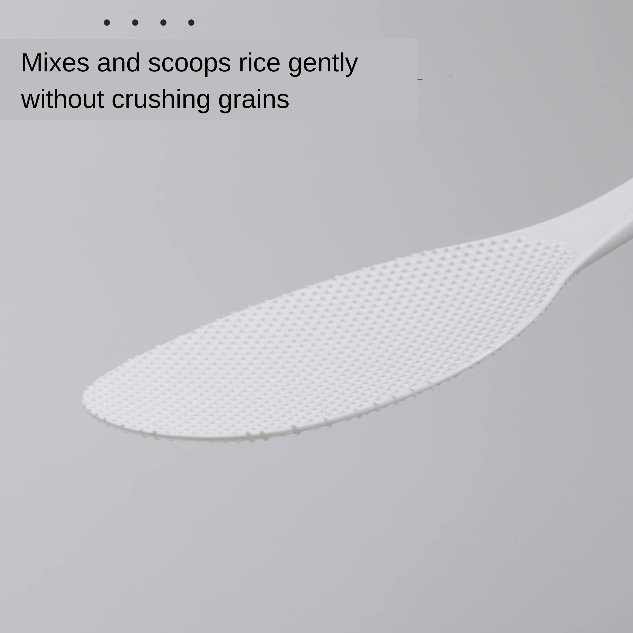 Paleta de arroz antiadherente