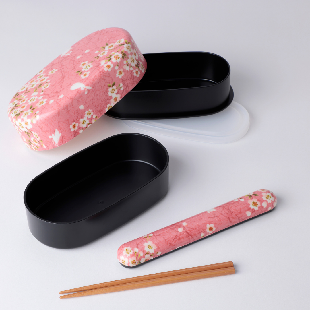 Sakura Rabbit Bento-Paket | Rosa 