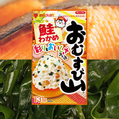 Furikake Omusubi Yama | Shake Wakame (Salmon Seaweed)