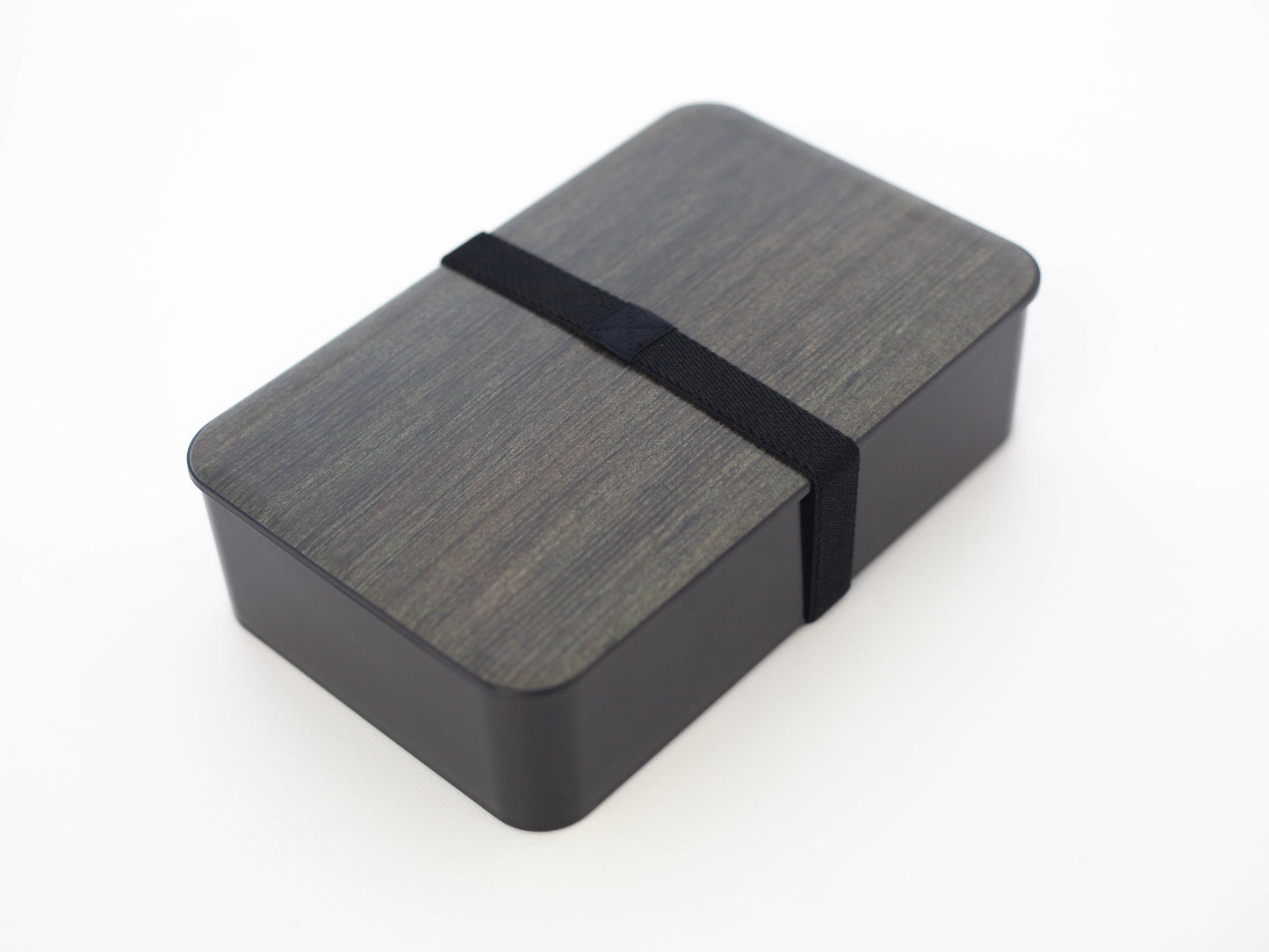 Woodgrain One Tier Bento Box 800ml | Walnut by Hakoya - Bento&co Japanese Bento Lunch Boxes and Kitchenware Specialists