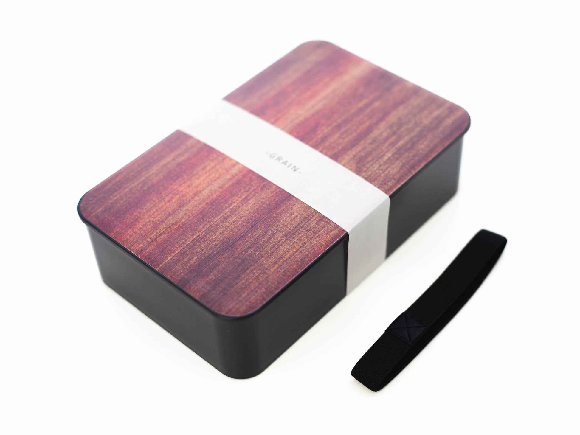 Woodgrain One Tier Bento Box 800ml | Rosewood by Hakoya - Bento&co Japanese Bento Lunch Boxes and Kitchenware Specialists