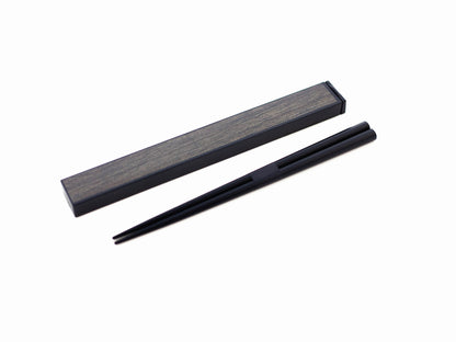 Woodgrain Chopsticks Set 18cm | Walnut by Hakoya - Bento&co Japanese Bento Lunch Boxes and Kitchenware Specialists