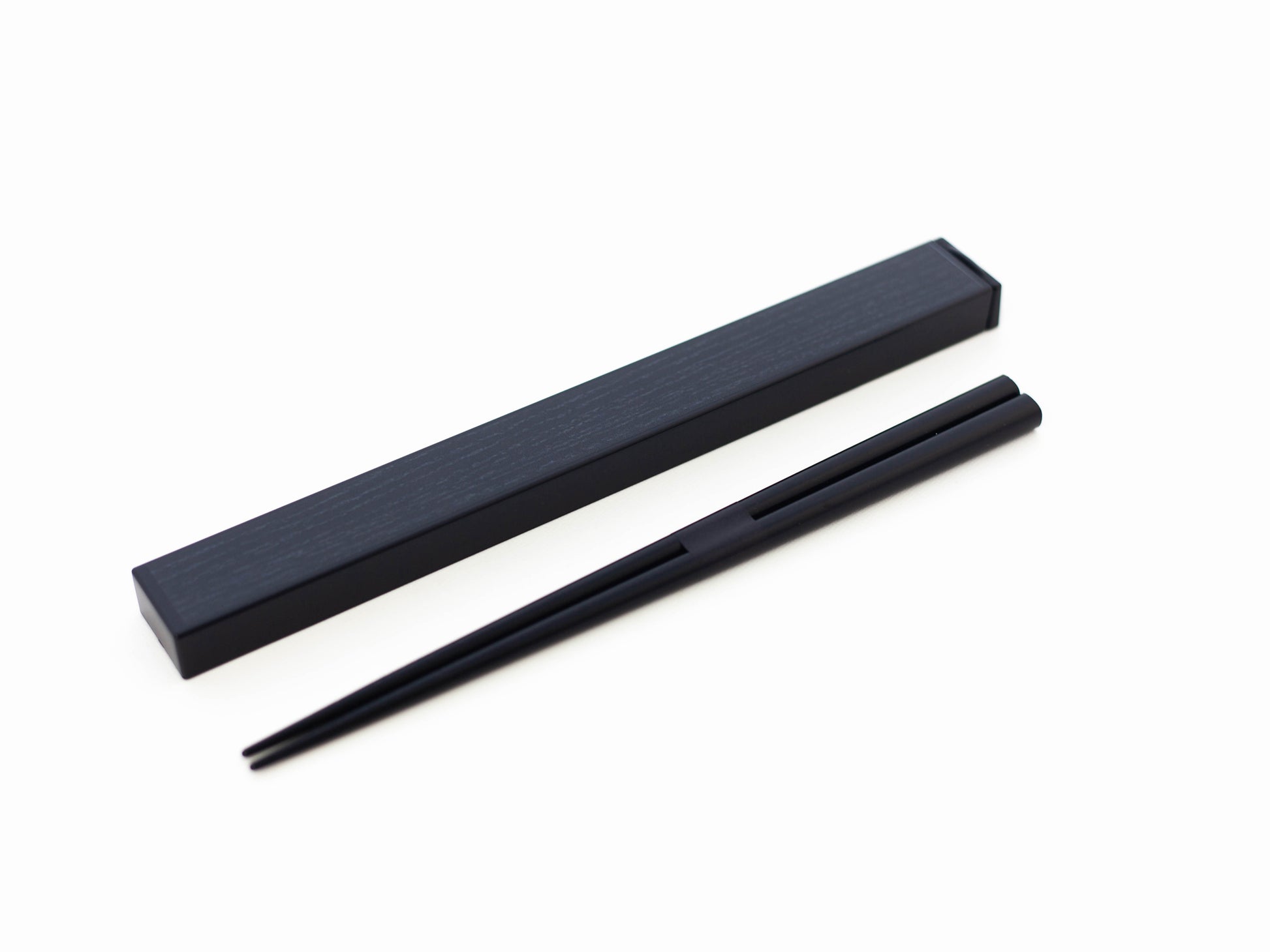 Woodgrain Chopsticks Set 21cm | Black by Hakoya - Bento&co Japanese Bento Lunch Boxes and Kitchenware Specialists