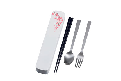 Cutlery Set | Sakura White