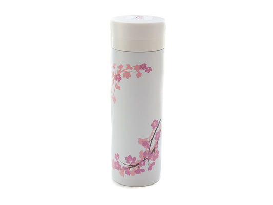 Sakura Edelstahlflasche | Weiß