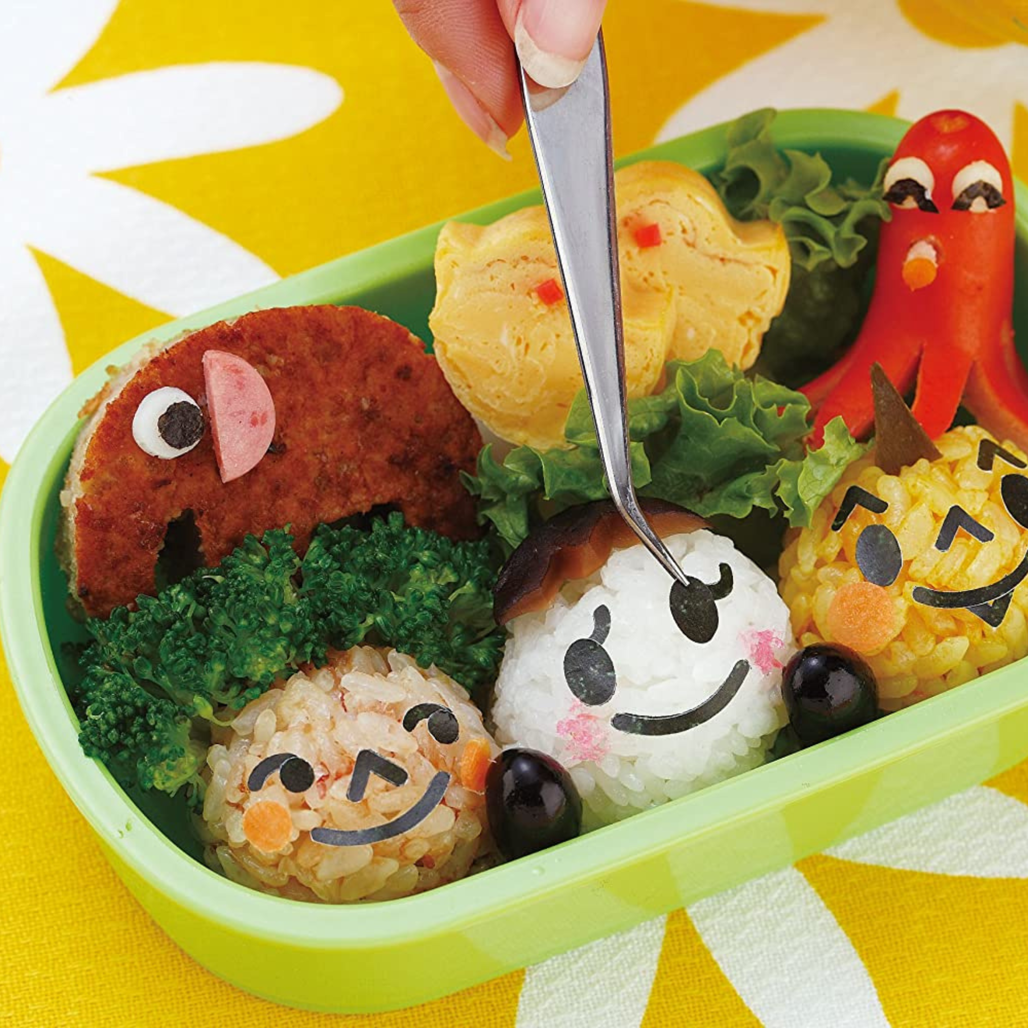 Food Art Scissors and Tweezer Set