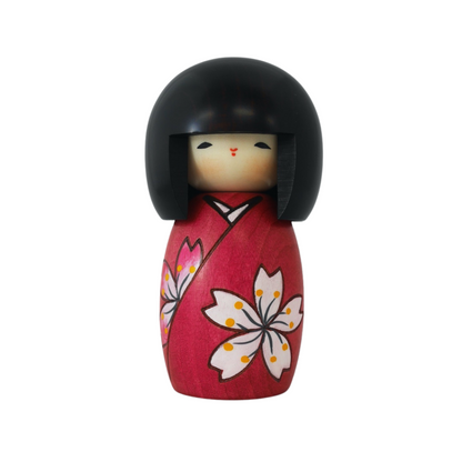 Kokeshi Wood Doll Sakura Bento co