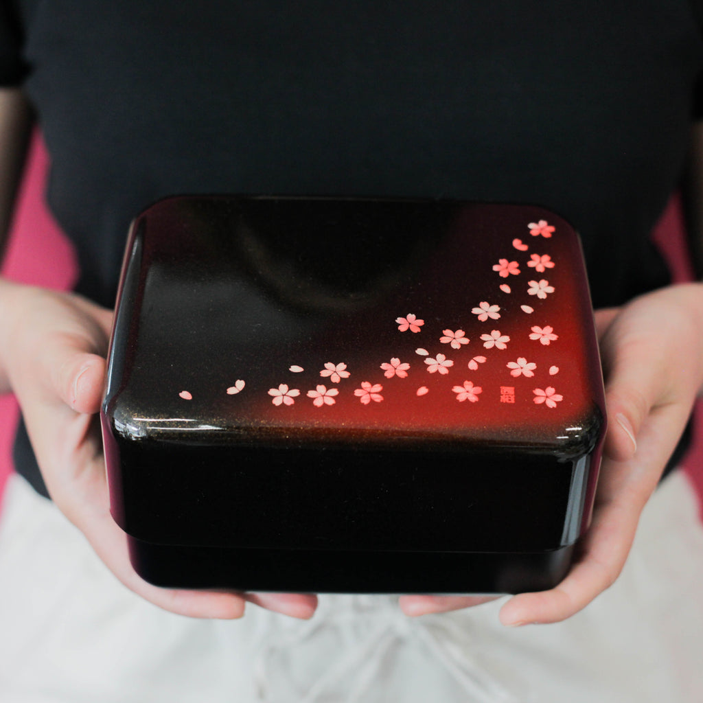 Caja Big Bento Pétalos de Sakura 1300 mL