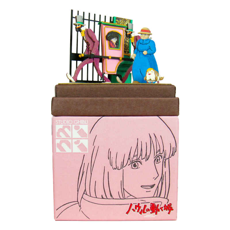 Miniatuart | Howl's Moving Castle: The Palaquin of the Witch of Wasteland
