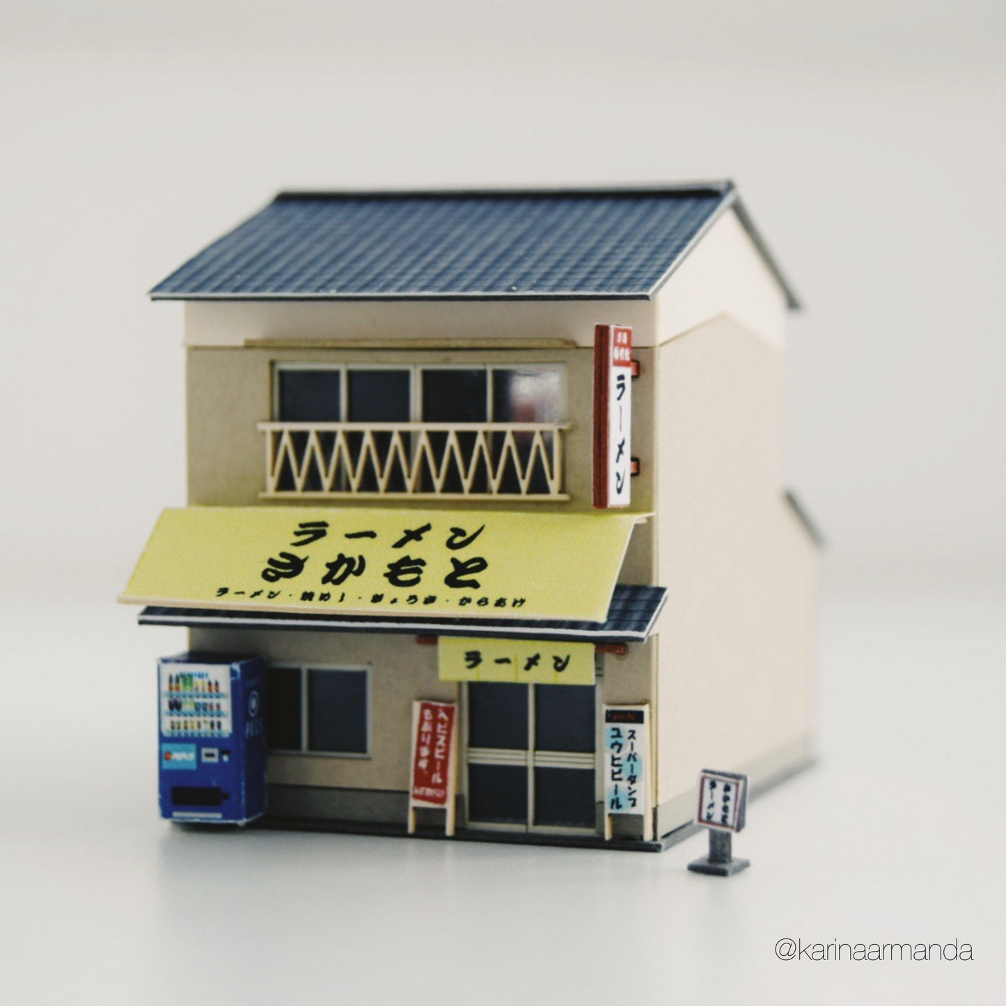 Miniatuart Nostalgic Japan | Ramen Shop