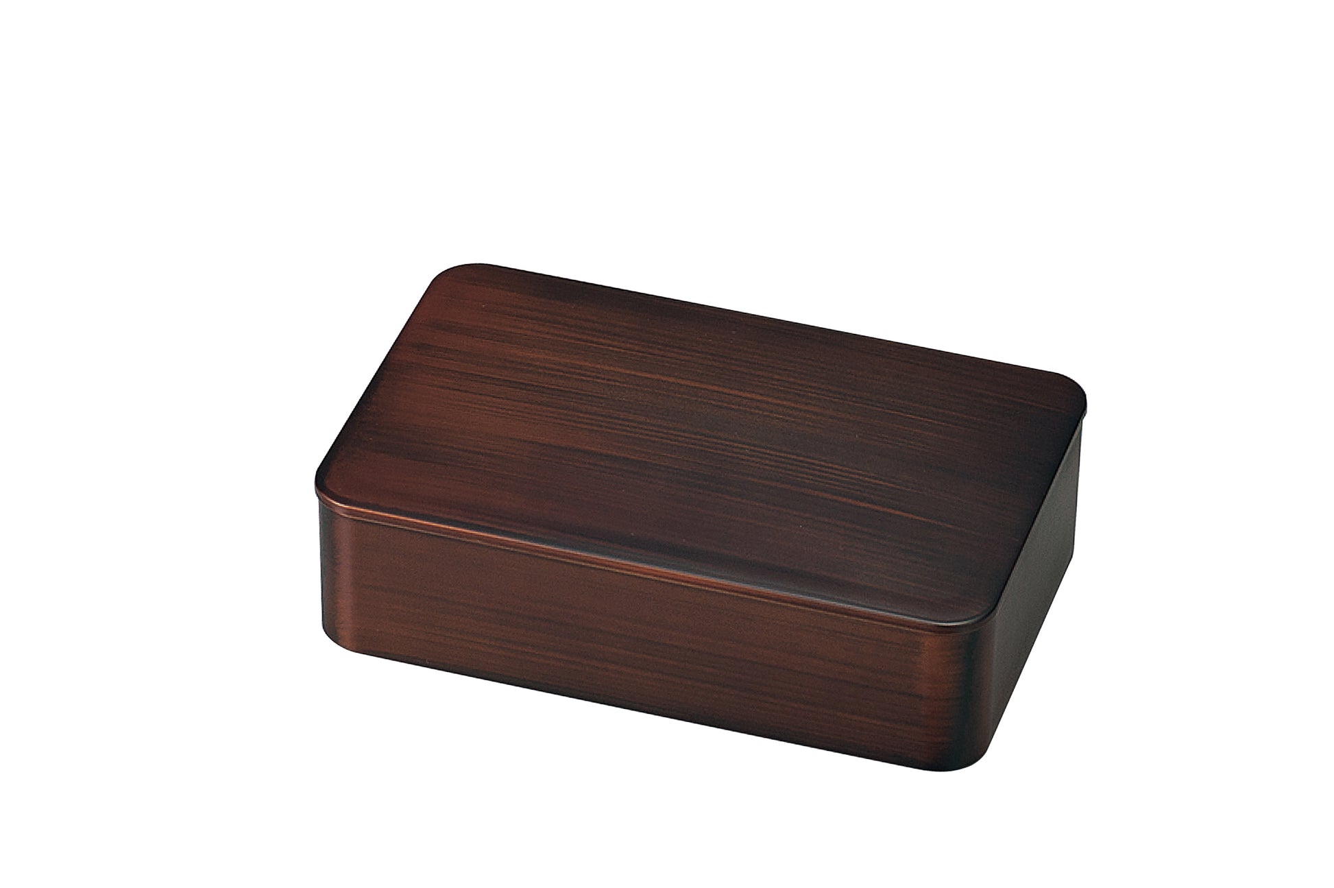 Bento Tek 41 oz Wood Grain and Black Buddha Box All-in-One