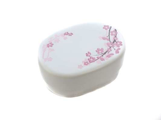Bento compacto Sakura | Blanco (390 ml)