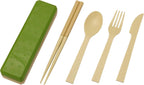 GO OUT Cutlery | Moss Green by Kokubo - Bento&co Japanese Bento Lunch Boxes and Kitchenware Specialists