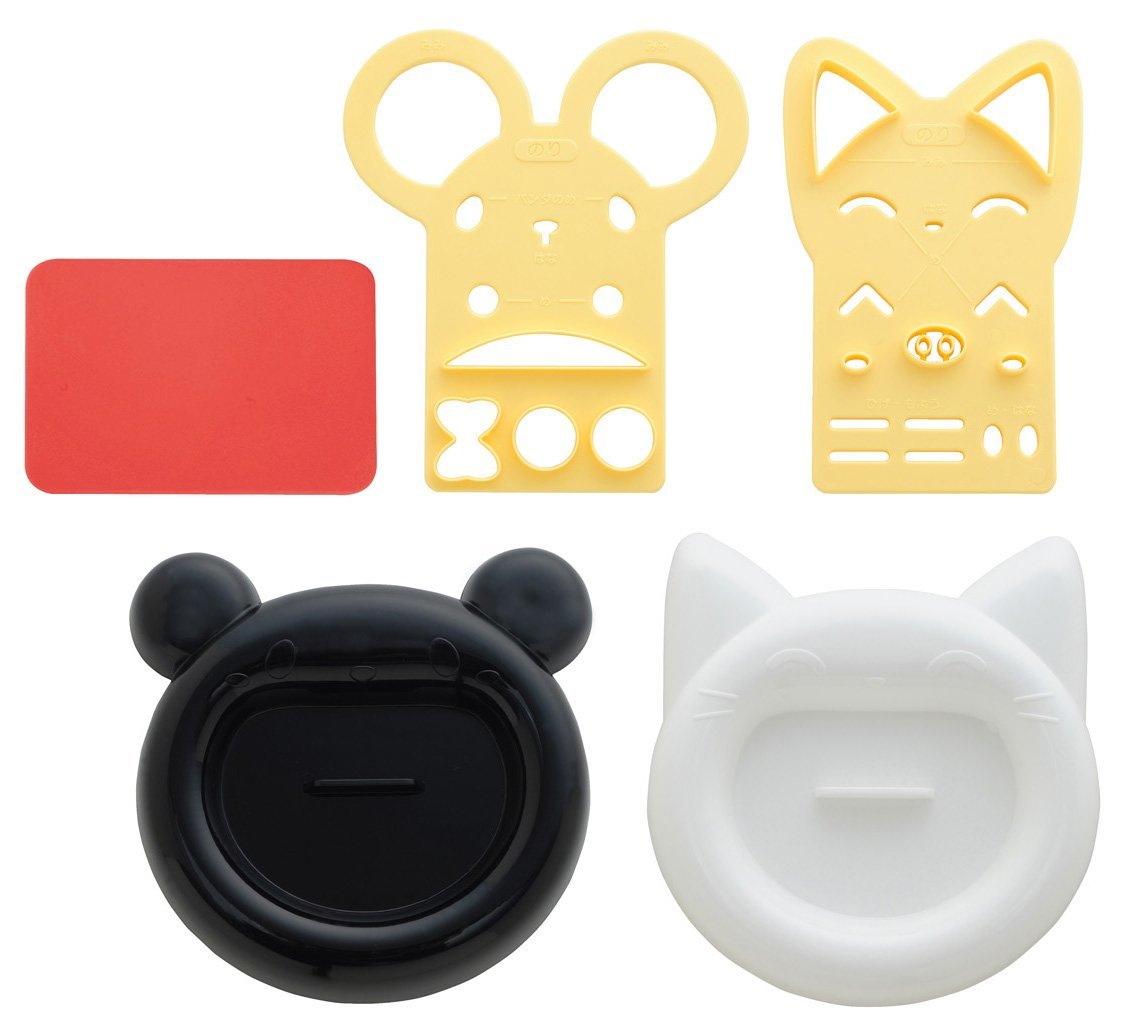 Laughing Animals Curry Rice Mold Set