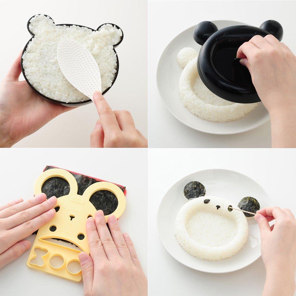 Laughing Animals Curry Rice Mold Set