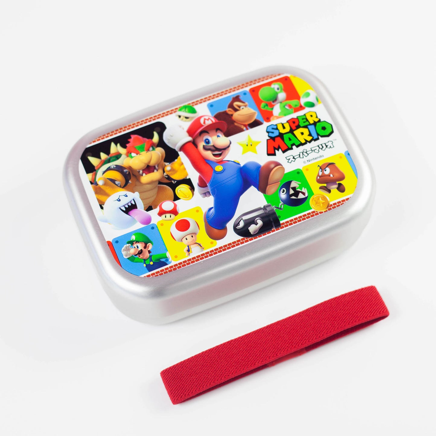 Super Mario Bento-Box aus Aluminium, 370 ml